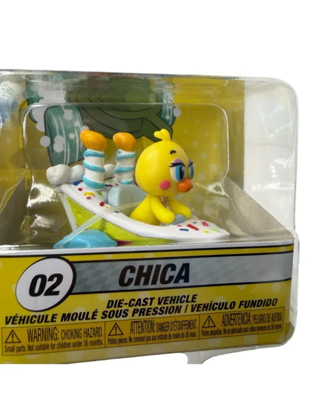 Funko Racers Five Nights At Freddy's Chica Die Cast Vehicle 2018 Toy 02 Birthday